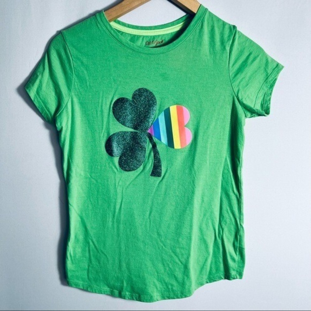 Cat & Jack St. Patrick's Day Clover Shirt‎